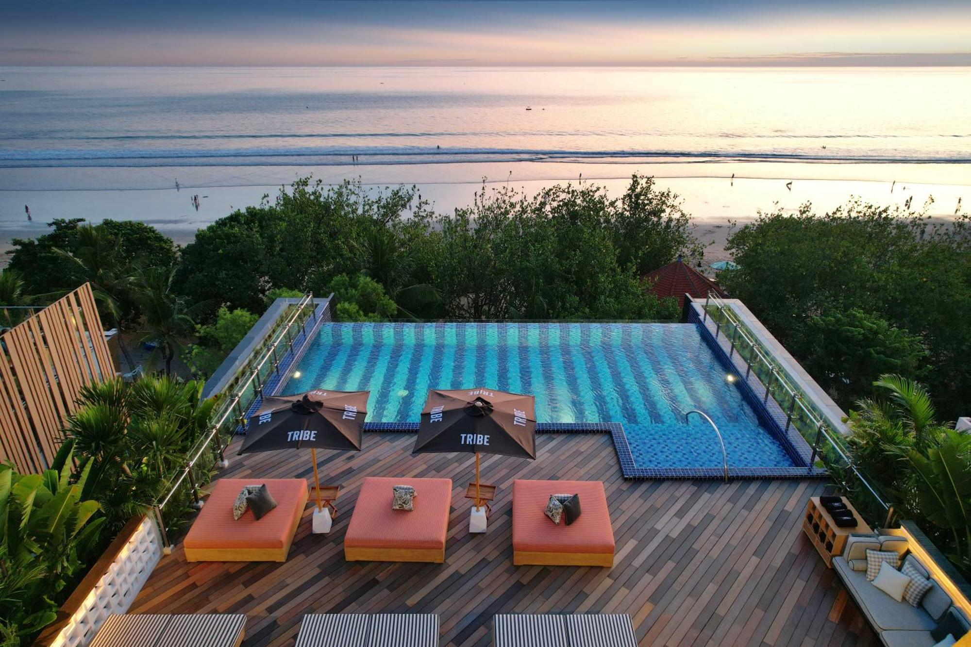 Tribe Bali Kuta Beach Exteriör bild
